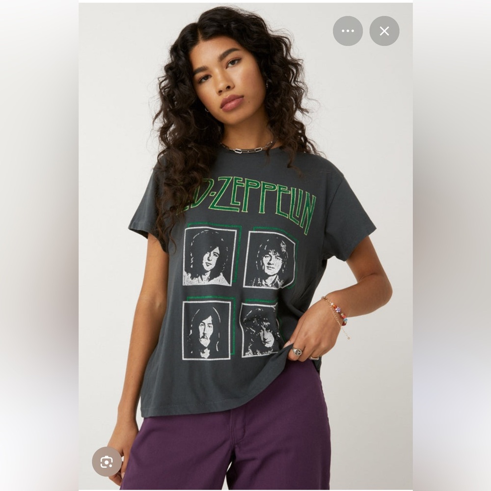 DAYDREAMER Led Zeppelin Icons Tour Tee size S - Picture 2 of 6